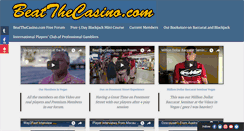 Desktop Screenshot of beatthecasino.com